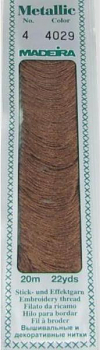 Мулине Madeira Metallic №4029