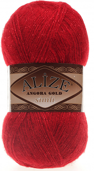 Пряжа Alize Angora Gold Simli №106