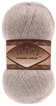 Пряжа Alize Angora Gold Simli №541