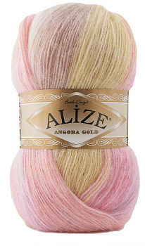 Пряжа Alize Angora Gold Batik №2807