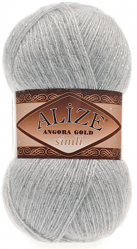 Пряжа Alize Angora Gold Simli №021