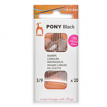 Иглы для ручного шитья PONY  01844/7732446