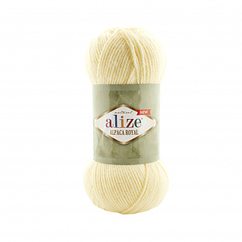 Пряжа Alize Alpaca Royal New №001